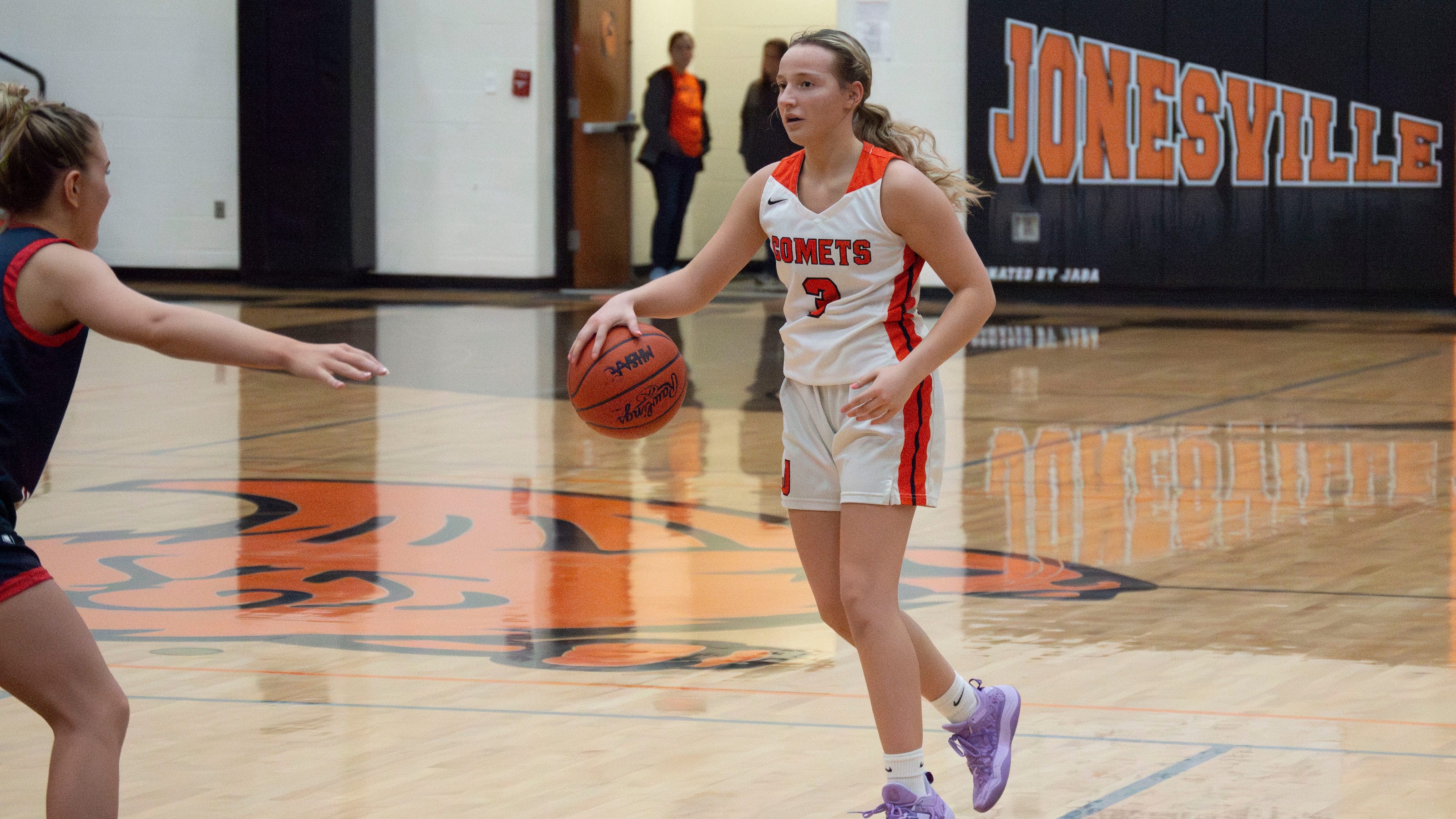 District 84 girls basketball semifinals: Hillsdale vs. Jonesville highlights