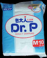 Dr. P Basic Type Adult Diaper Review (1)